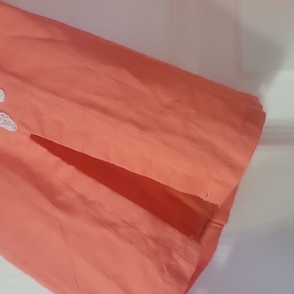 Adorable embroidered short summer dress size l. - Picture 5 of 7